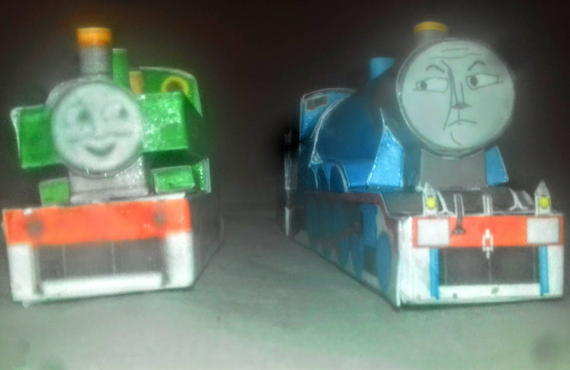 Thomas and friend papercraft by l689 on DeviantArt