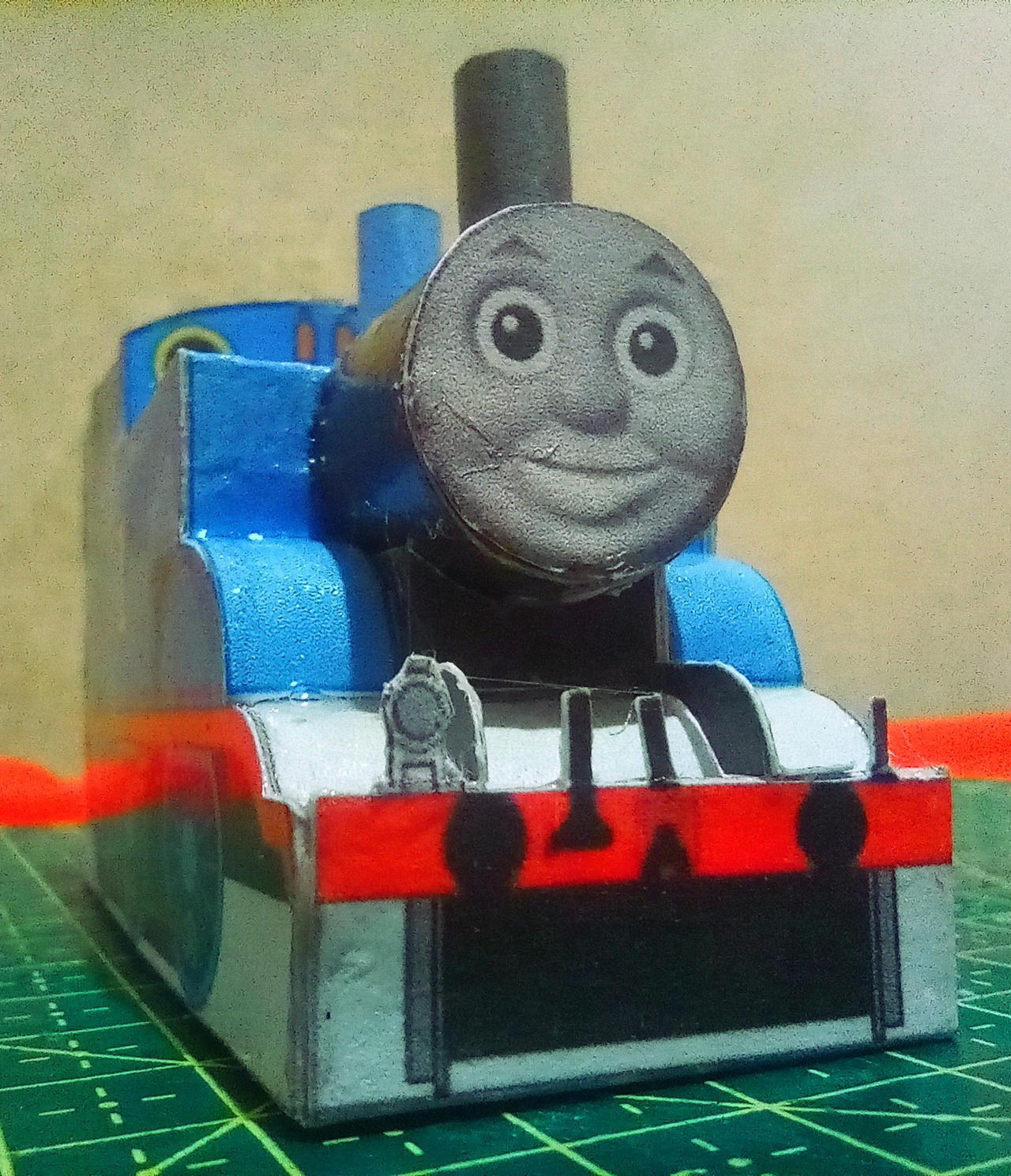 Papercraft Thomas the tank engine by l689 on DeviantArt