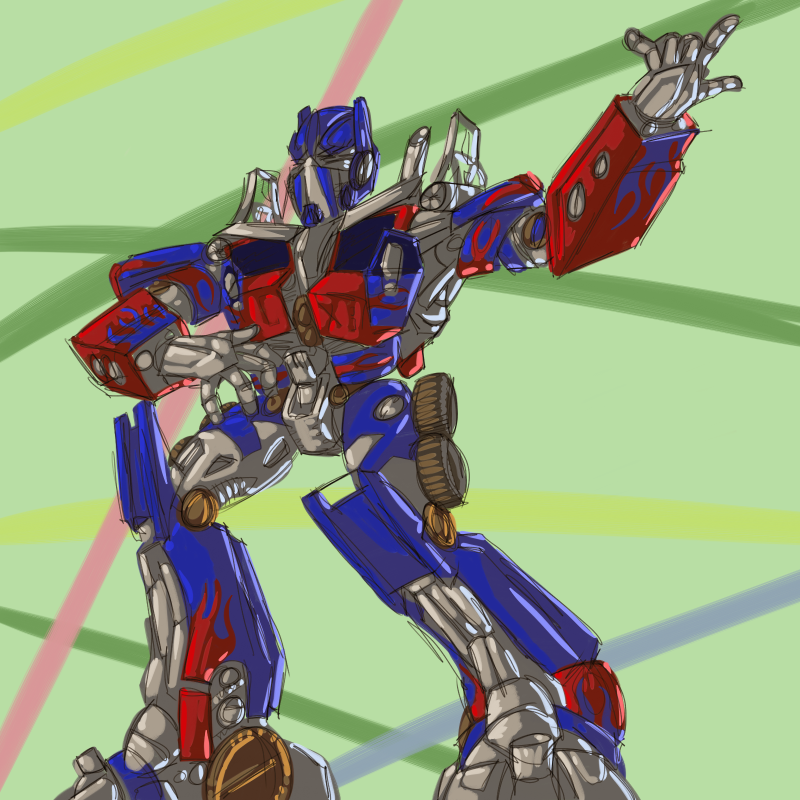 Prime does air guitar