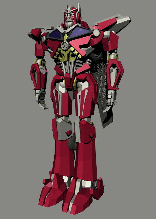 3D Sentinel Prime update 5 by RazzieMbessai on DeviantArt