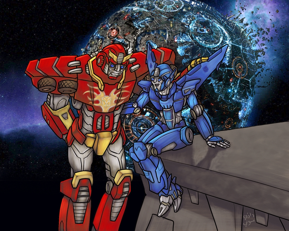 Rodimus and Selena for AngelaDuong