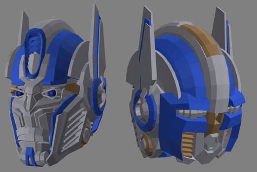 3D Age of Extinction Optimus Prime head