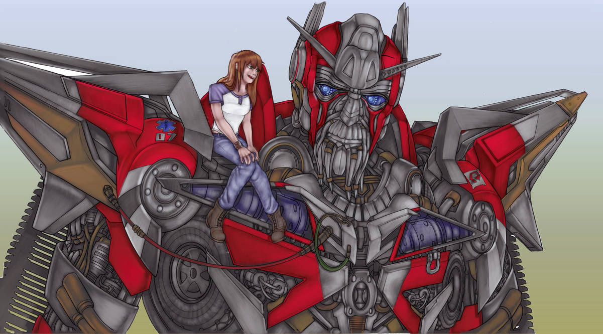 Sentinel meets a human - COLOURS by RazzieMbessai on DeviantArt