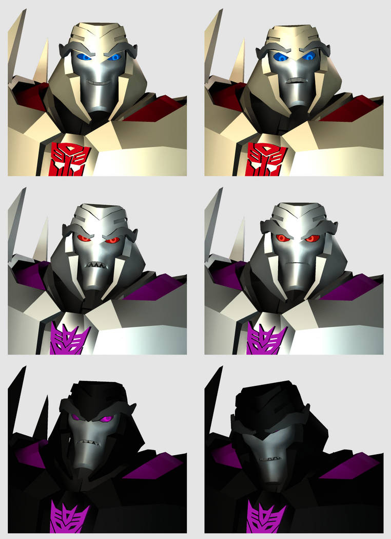 Tfp Megatron Modelling Reference TFP Megatron face morphs by RazzieMbessai on DeviantArt