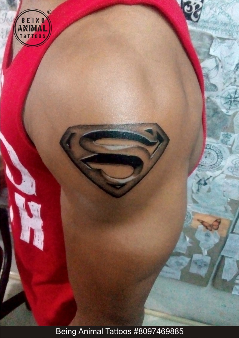 Superman Logo Tattoo Design By Being Animal Tattoo by Samarveera2008 on DeviantArt Superman Logo Tattoo Design By Being Animal Tattoo by Samarveera2008 on DeviantArt