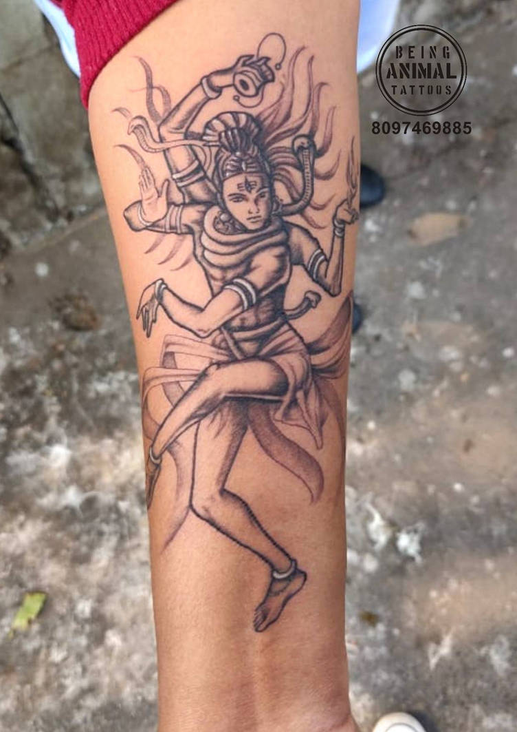 Shiva Tattoo in the form of Natraj by Samarveera2008 on DeviantArt