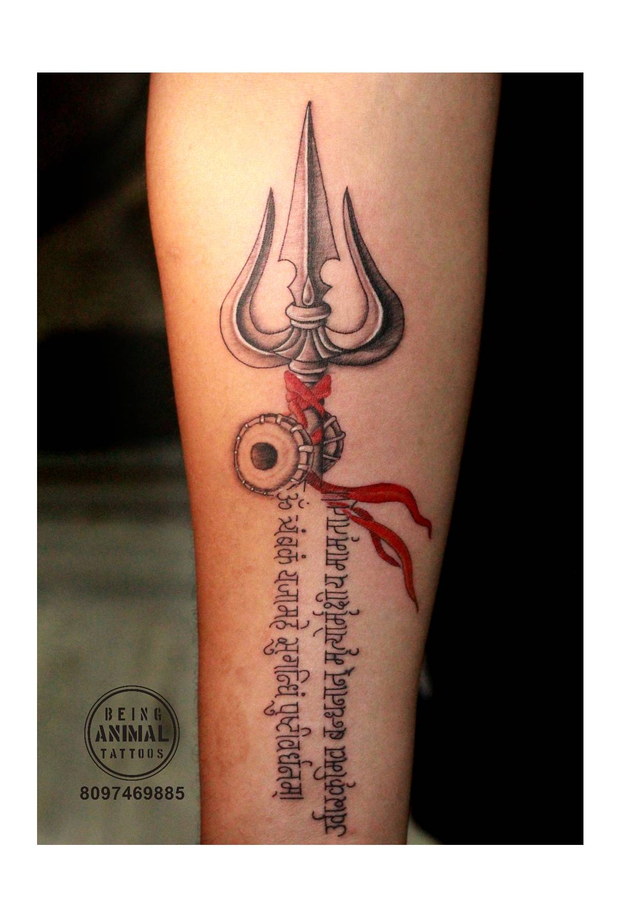 Trishul tattoo with mahamrityunjay mantra by Samarveera2008 on DeviantArt Trishul tattoo with mahamrityunjay mantra by Samarveera2008 on DeviantArt