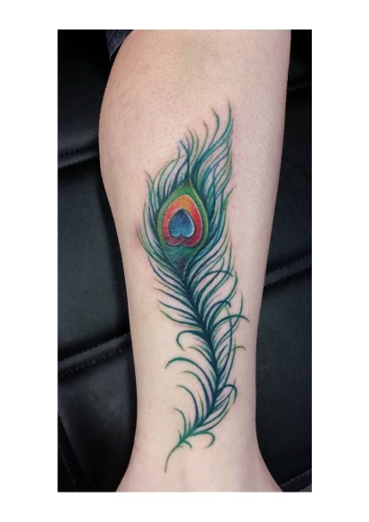 Peacock Feather 1 Tattoo By Being Animal Tattoos by Samarveera2008 on  DeviantArt