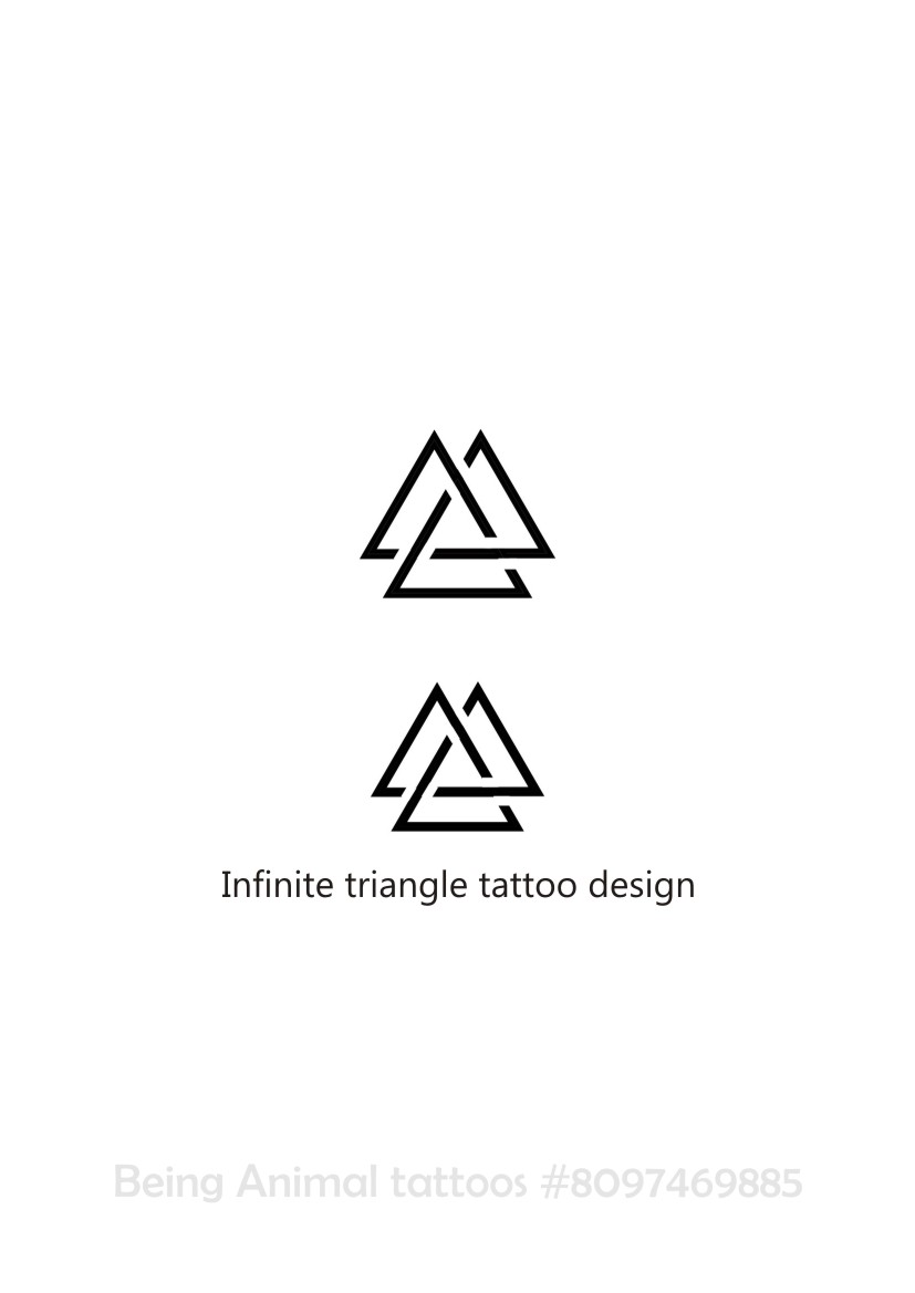 Infinite Triangle Tattoo Design By Being Animal By Samarveera08 On Deviantart Infinite Triangle Tattoo Design By Being Animal By Samarveera08 On Deviantart