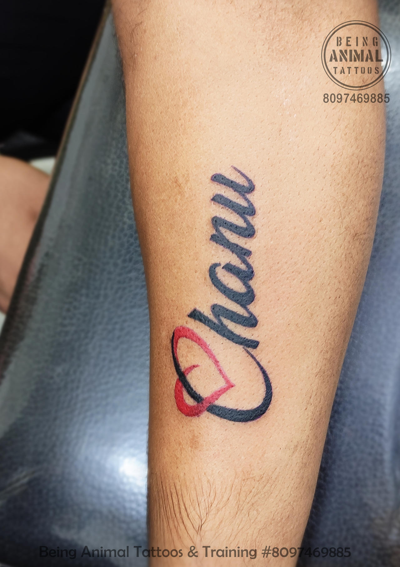 Name in Heart Tattoo Designs That Speak Volumes