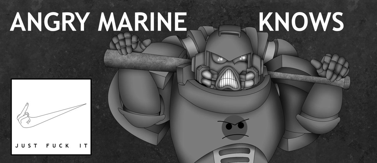 Angry Marine Knows By Empyronaut On Deviantart Angry Marine Knows By Empyronaut On Deviantart