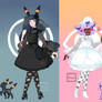 Kuro Umbreon and Shiro Espeon