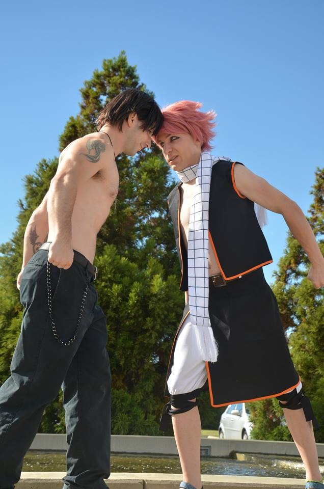 Natsu and Gray Fight