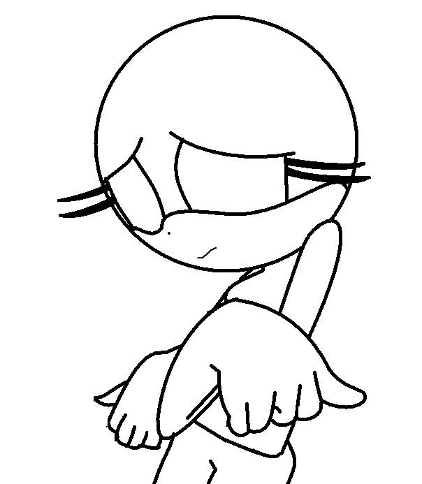 Sonic Base Sad Girl By Fira The Cat On Deviantart