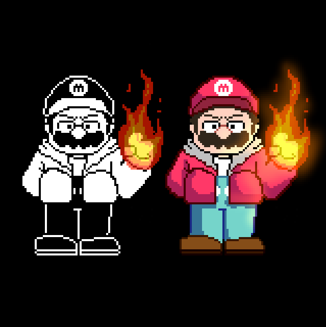 Undertoad Mario Color bs3-14 and 14e-Undertoad mario-sans by Toppat--Aidan on DeviantArt