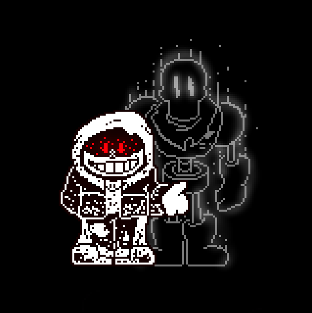 Pixilart - NT Sans - Reboot(With jhall background) by ntsansdareal