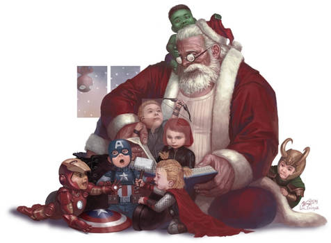 Avengers Christmas (2013)