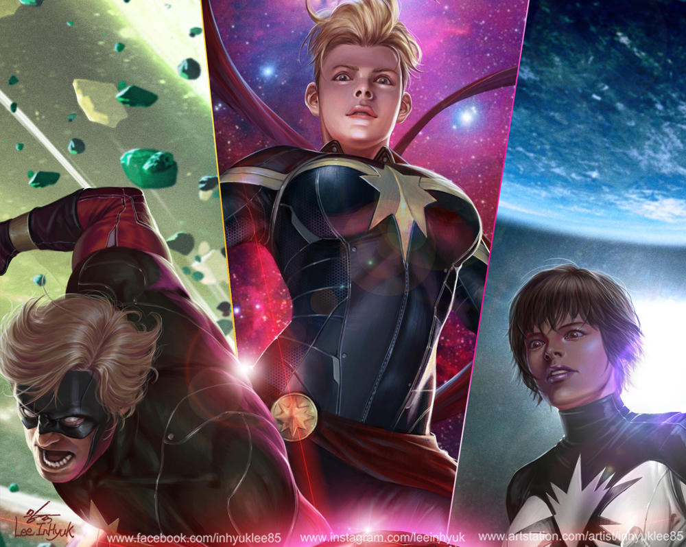 INFINITY countdown (Captain Marvel) by inhyuklee on DeviantArt
