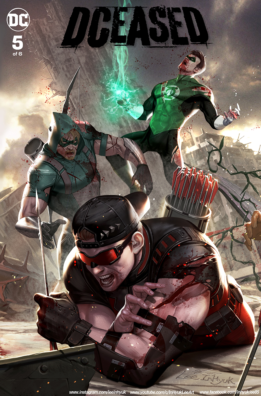 DCEASED #5 (DC comics/ Midtown Exclusive Cover A) by inhyuklee on DeviantArt