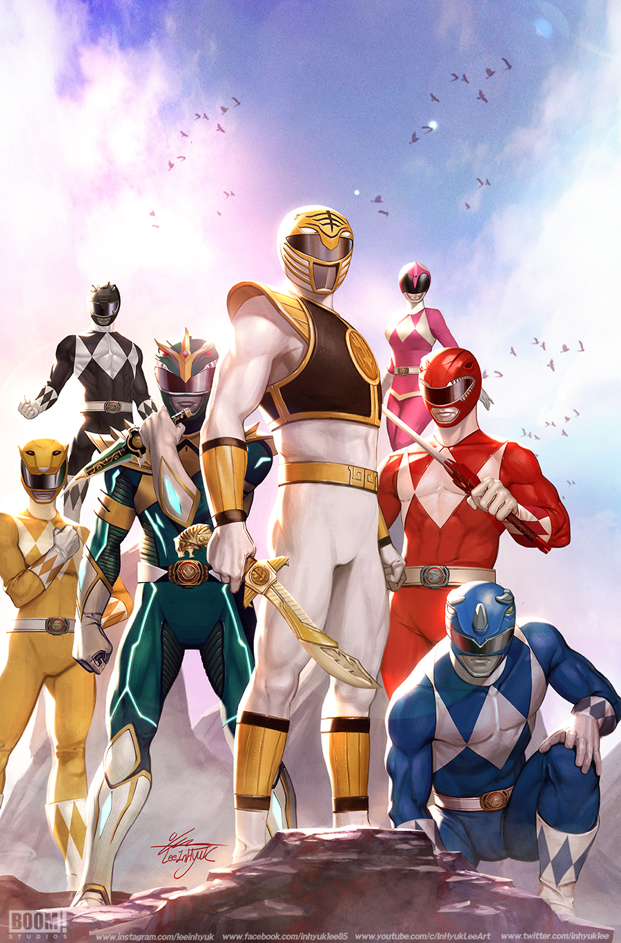 VG and Anime Rangers #1 - Mighty Morphin by NeonStudioKnightZone