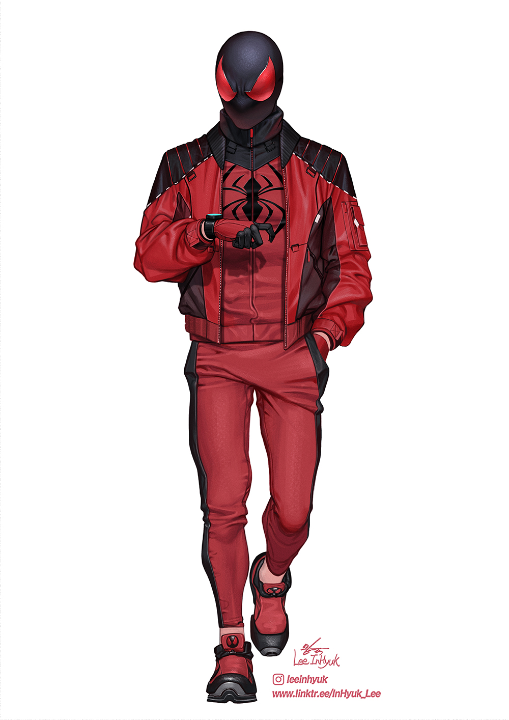 Kaine Parker (Scarlet Spider) by inhyuklee on DeviantArt