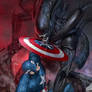 Alien vs. Captain America #1