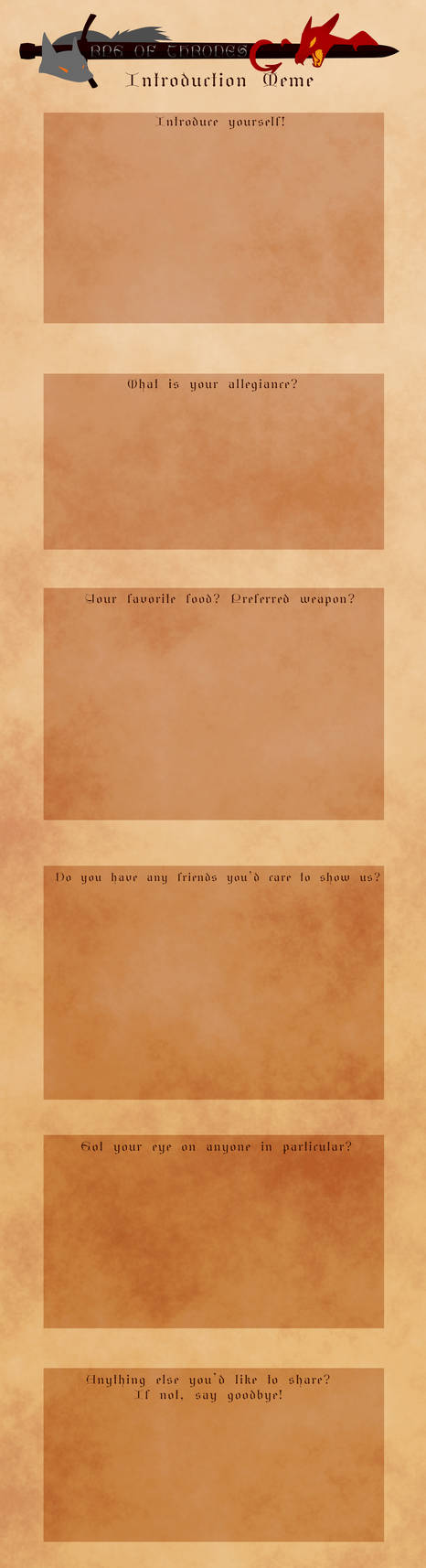 RPG of Thrones - Introduction Meme by Clockhound on DeviantArt