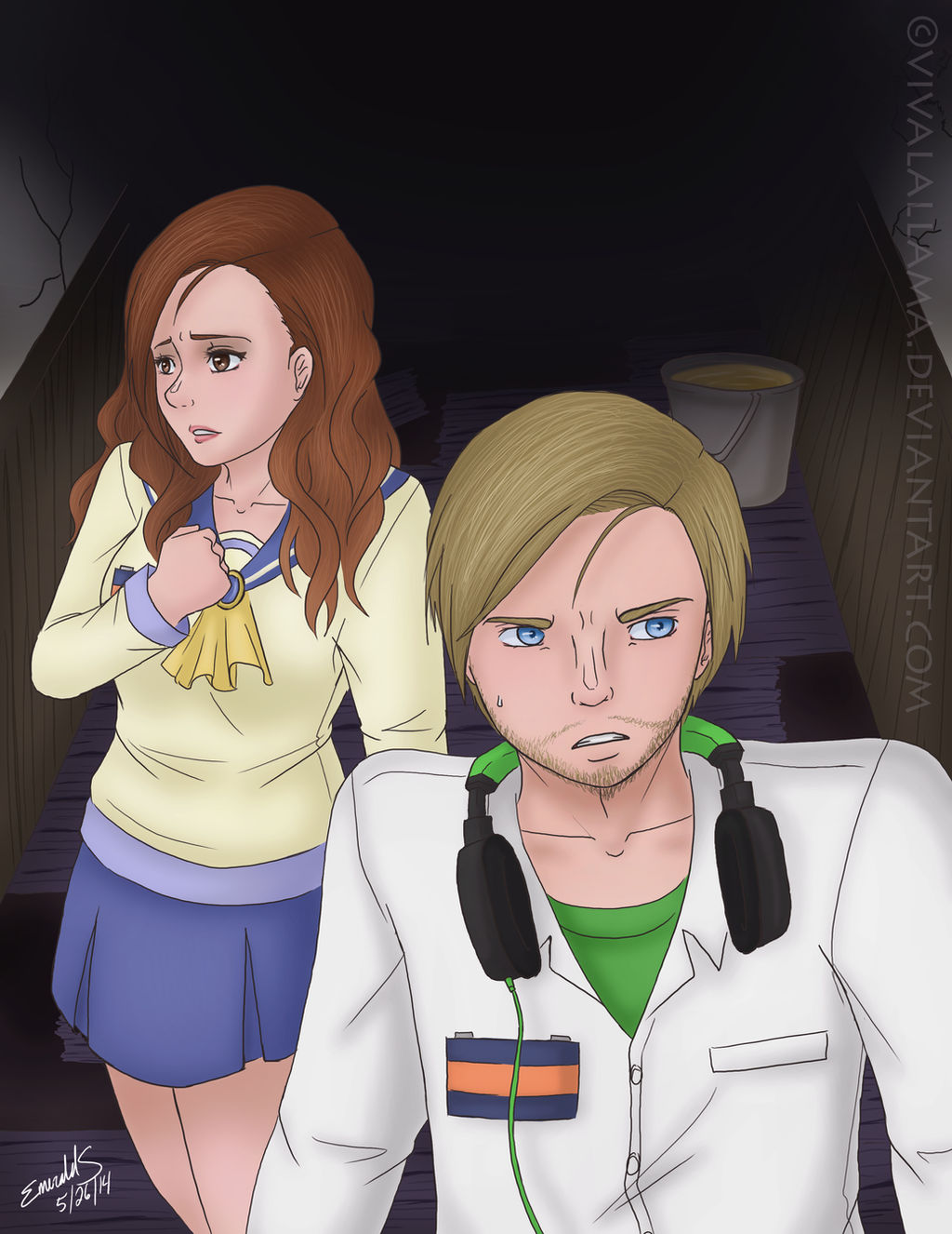 Corpse Party - Felix and Marzia