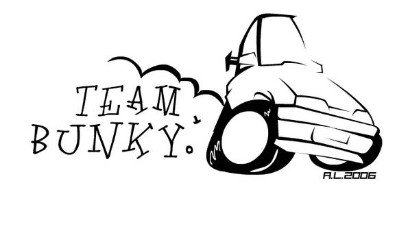 Team Bunky Sticker