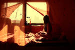 I had breakfast in bed. by Rona-Keller