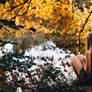 a picnic by the lake