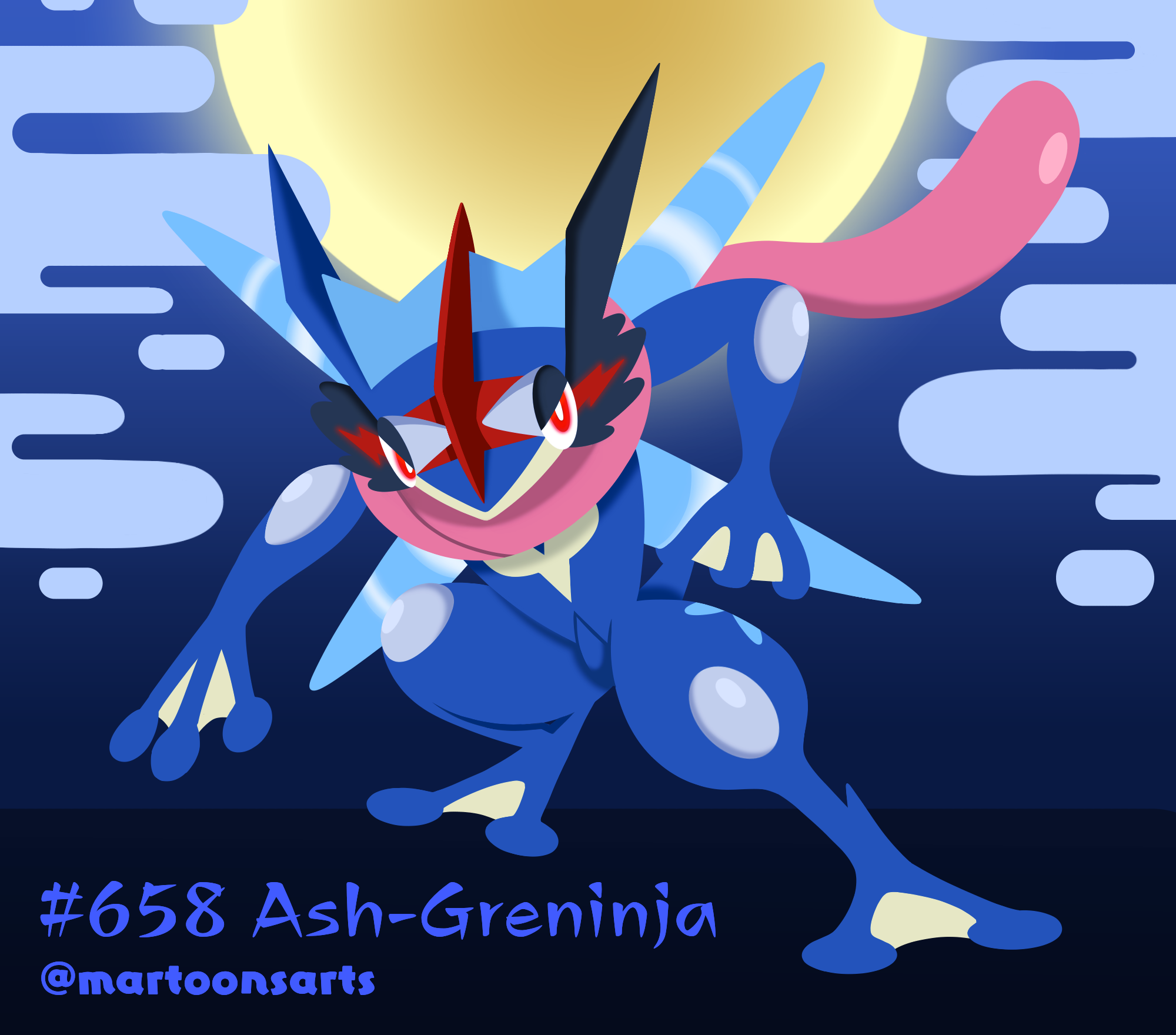 Greninja - #658 -  Pokédex