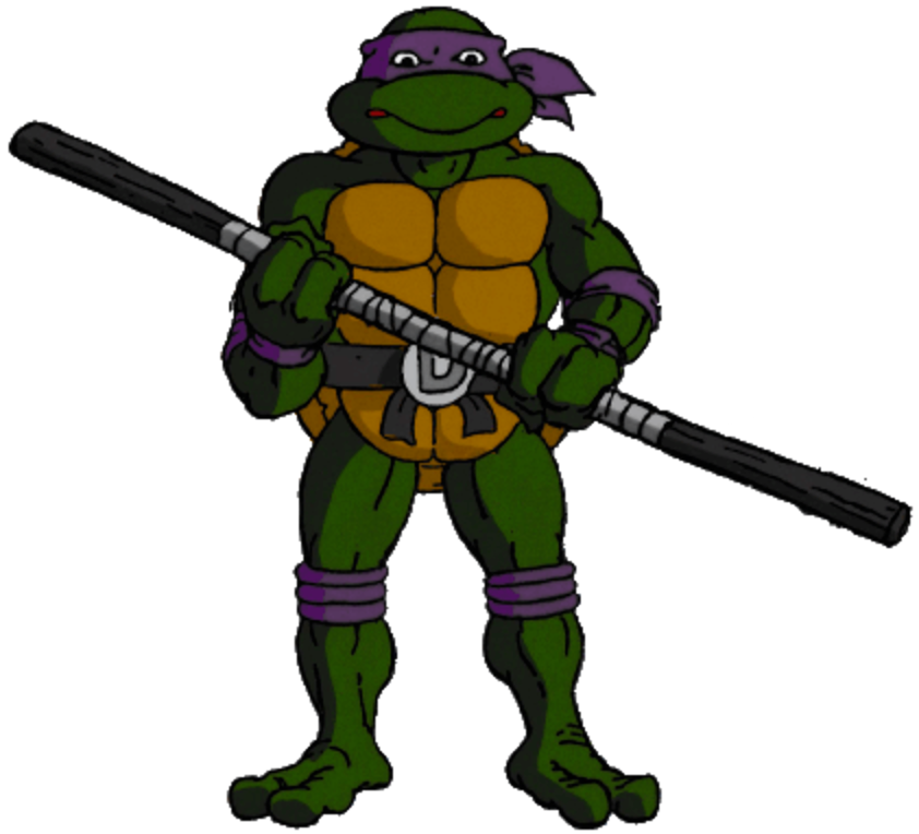 Donatello Ninja Turtle Free Vector - SuperAwesomeVectors