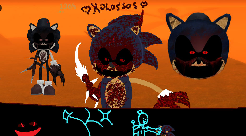 Sonic.exe The Disaster Kolossos Fanart. by RESINSUB8811DARKEST on ...