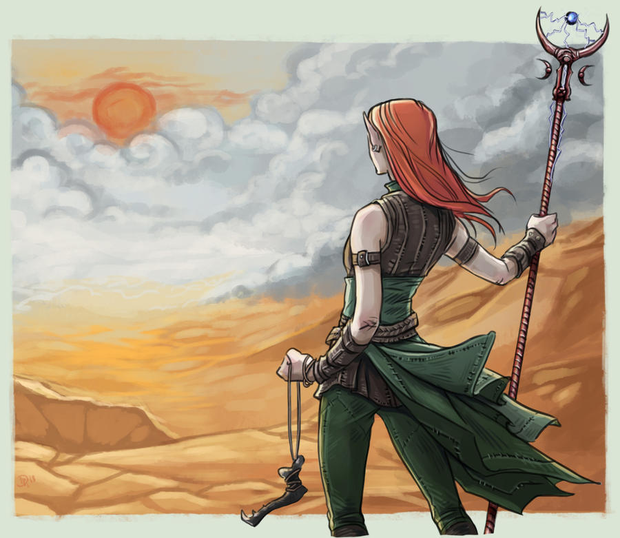 Inquisitor Lanyana Lavellan by Neferu