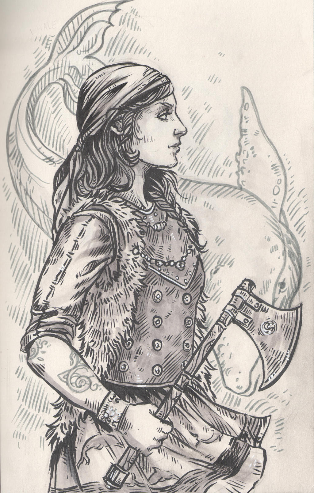 The whale and the thorwalian by Neferu
