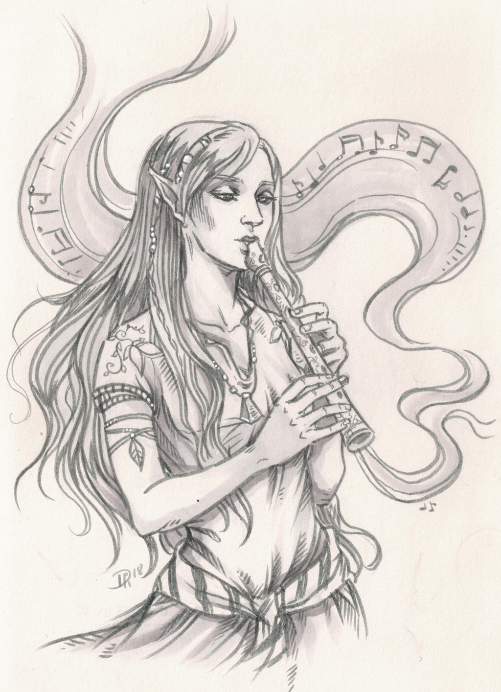 Felina plays tunes by Neferu