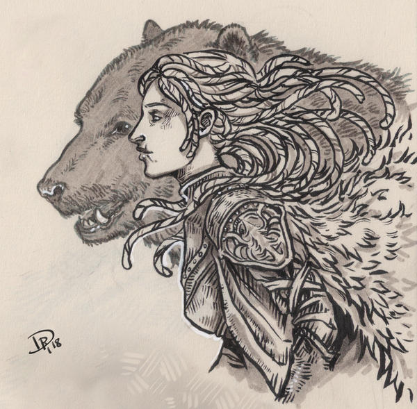 Guarded by a spirit by Neferu