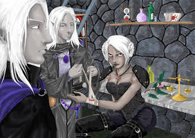 Drow - Shek'Tar and Ankh'ila