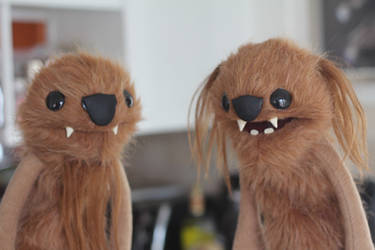 Beaver Monkey Rat Bears Puppets