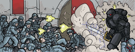 The impending assault by DarkCloak