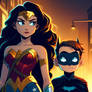 Wonder Woman and BatBoy