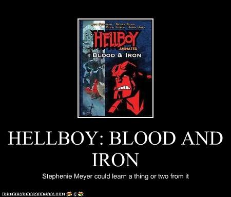 hellboy motivational poster