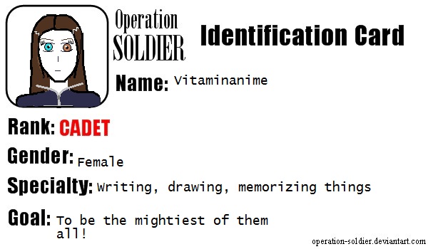 SOLDIER ID card