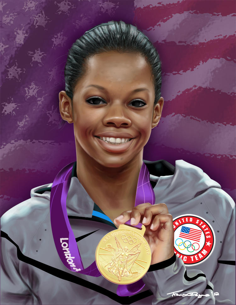 Gabby Douglas By Traydaripper On DeviantArt