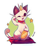 Meowth by foxlett