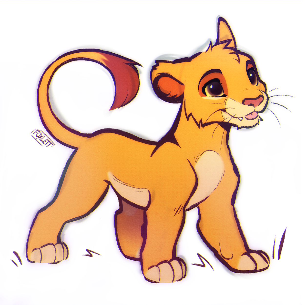 Simba by foxlett on DeviantArt