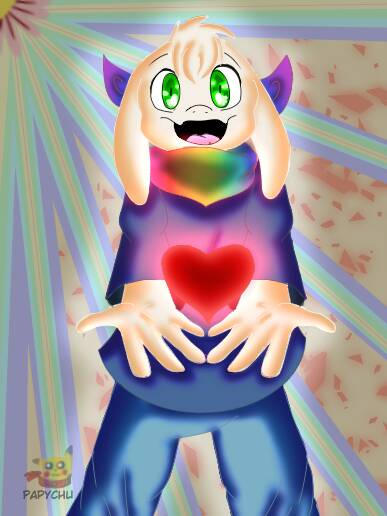 Storyshift Asriel by TheeGreatPapychu on DeviantArt