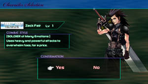 Dissidia Selection: Zack Fair