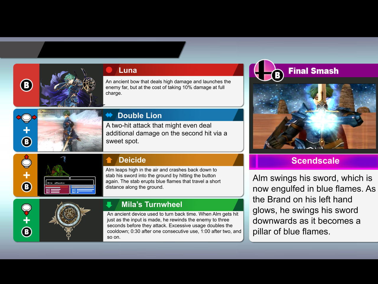 Smash Moveset Alm by herotrainer7 on DeviantArt